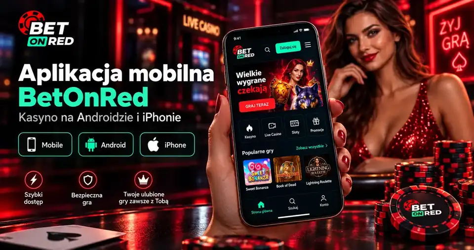 BetOnRed aplikacja – Android, iOS i wersja mobilna