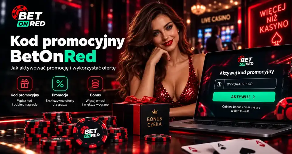 BetOnRed kod promocyjny – jak aktywować bonus?