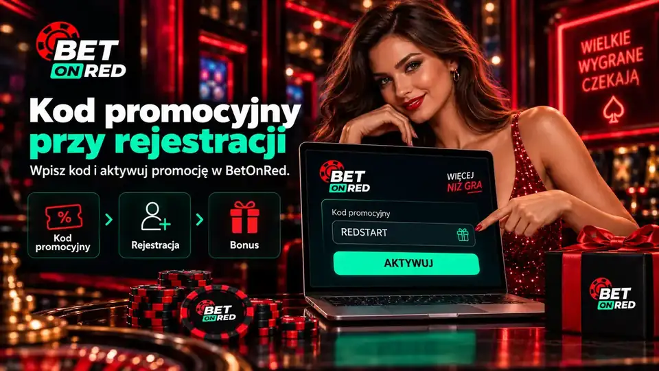 BetOnRed — Aktualny kod promocyjny BetOnRed