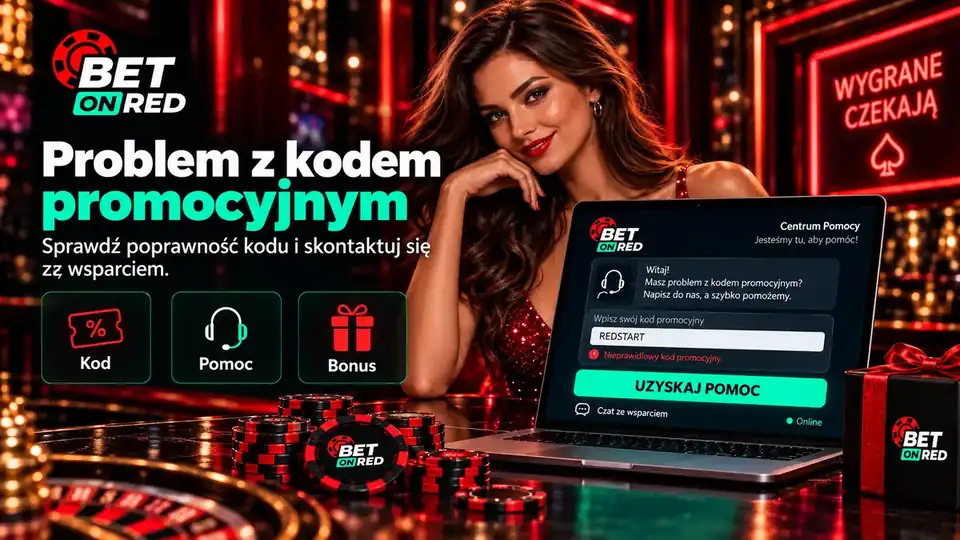 BetOnRed — Co dzieje się po wpisaniu kodu?