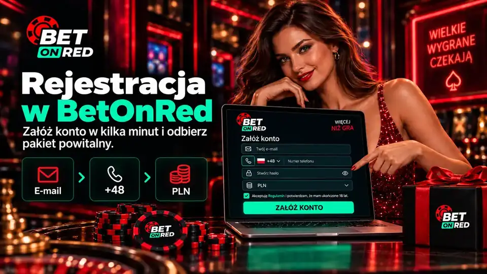BetOnRed — BetOnRed rejestracja krok po kroku